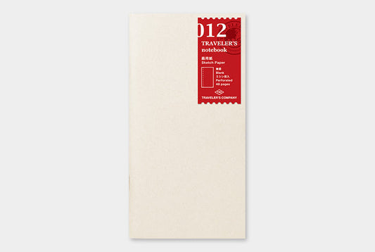 notebook Refill- Regular Size Sketch Notebook